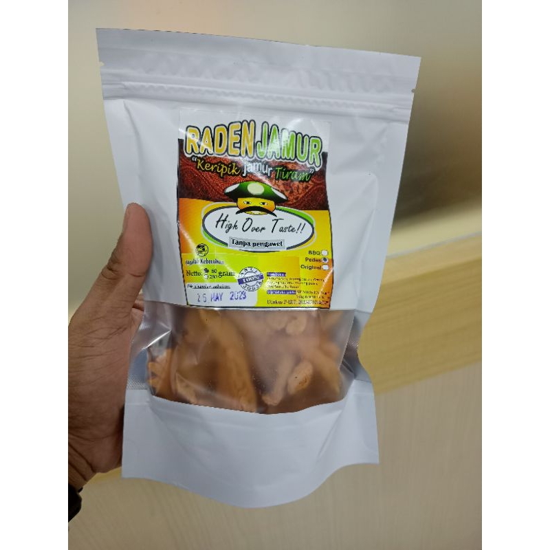 

Keripik Jamur Tiram 80 gram - RADEN JAMUR