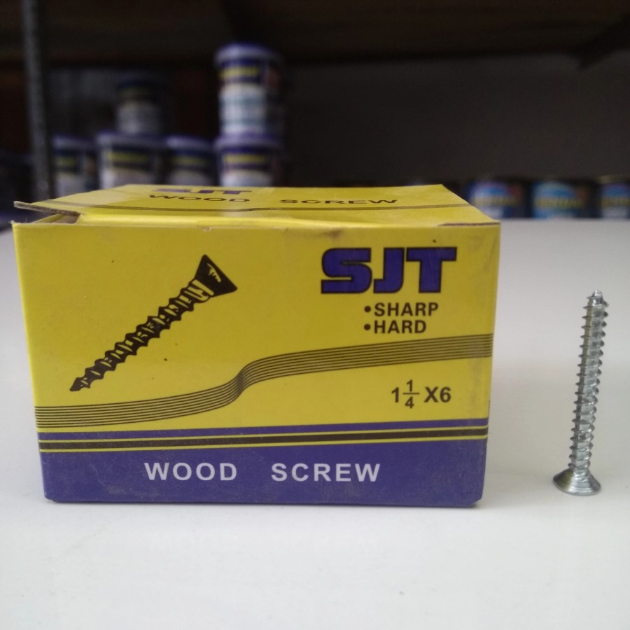 Sekrup Kayu SJT 1 1/4 inch / Sekrup Kayu 3 cm