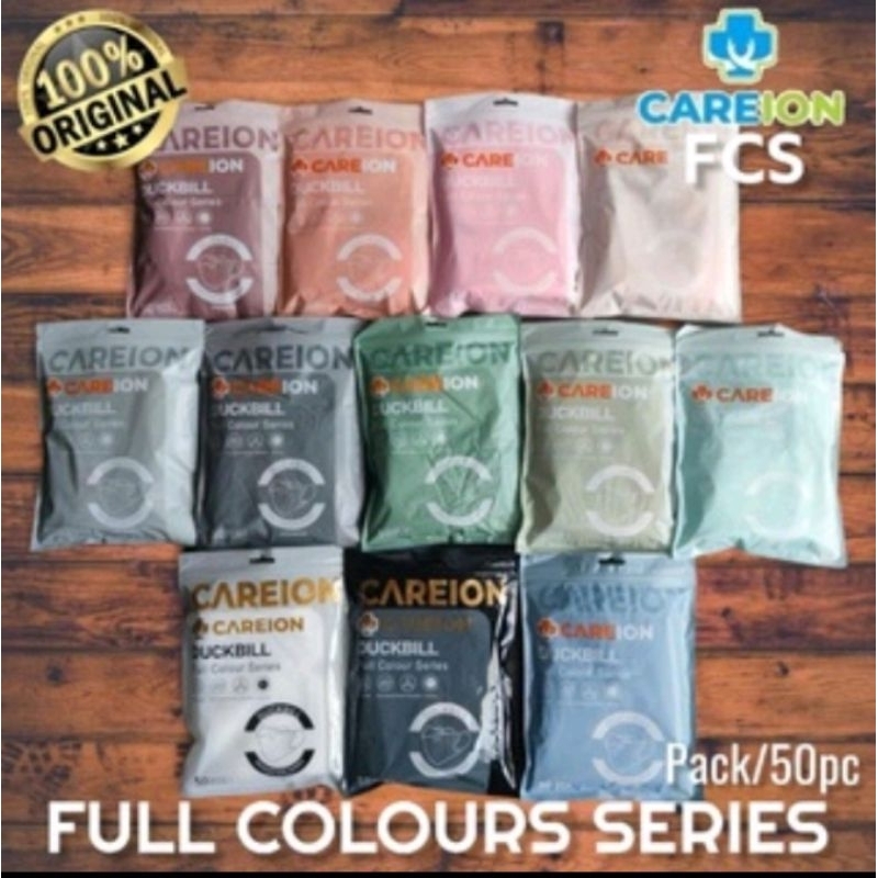 Masker Duckbil Careon EMBOS Full Colour  Series