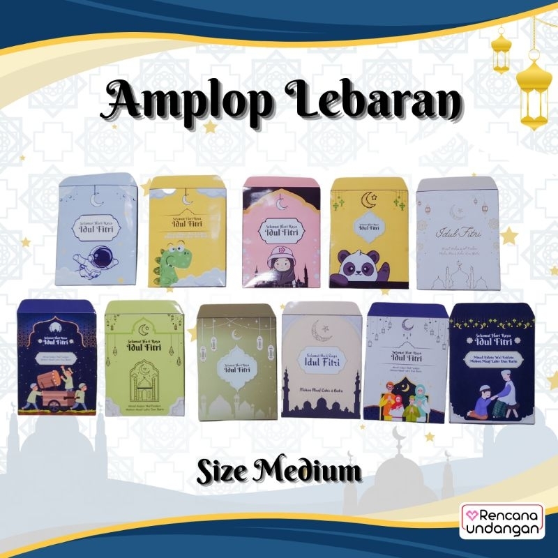 

[Cute.gift.id] Amplop Lebaran Lucu,Amplop thr,Amplop Idul Fitri,Angpau Size Medium