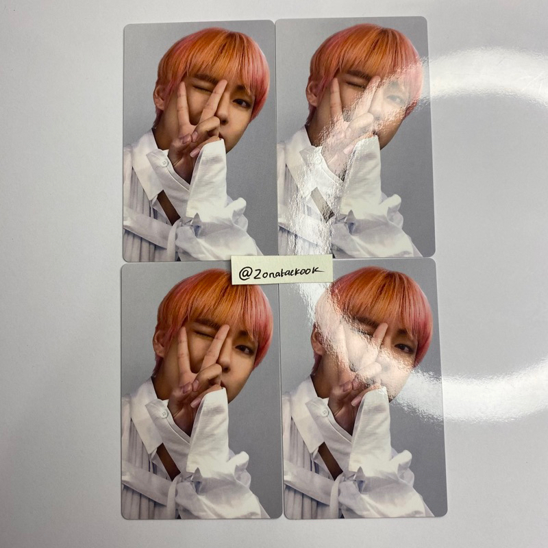 pc photocard japan fake love Taehyung