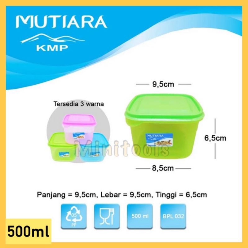 Toples Kecil 500ml / Toples KMP 500ml / Toples Permen dan Kue