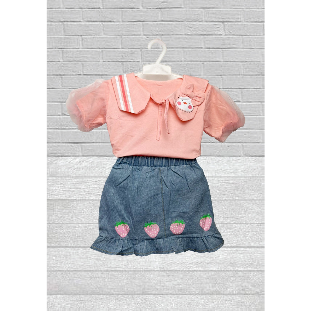 SETELAN ANAK PEREMPUAN USIA 1-3 TAHUN / BAJU ANAK IMPORT