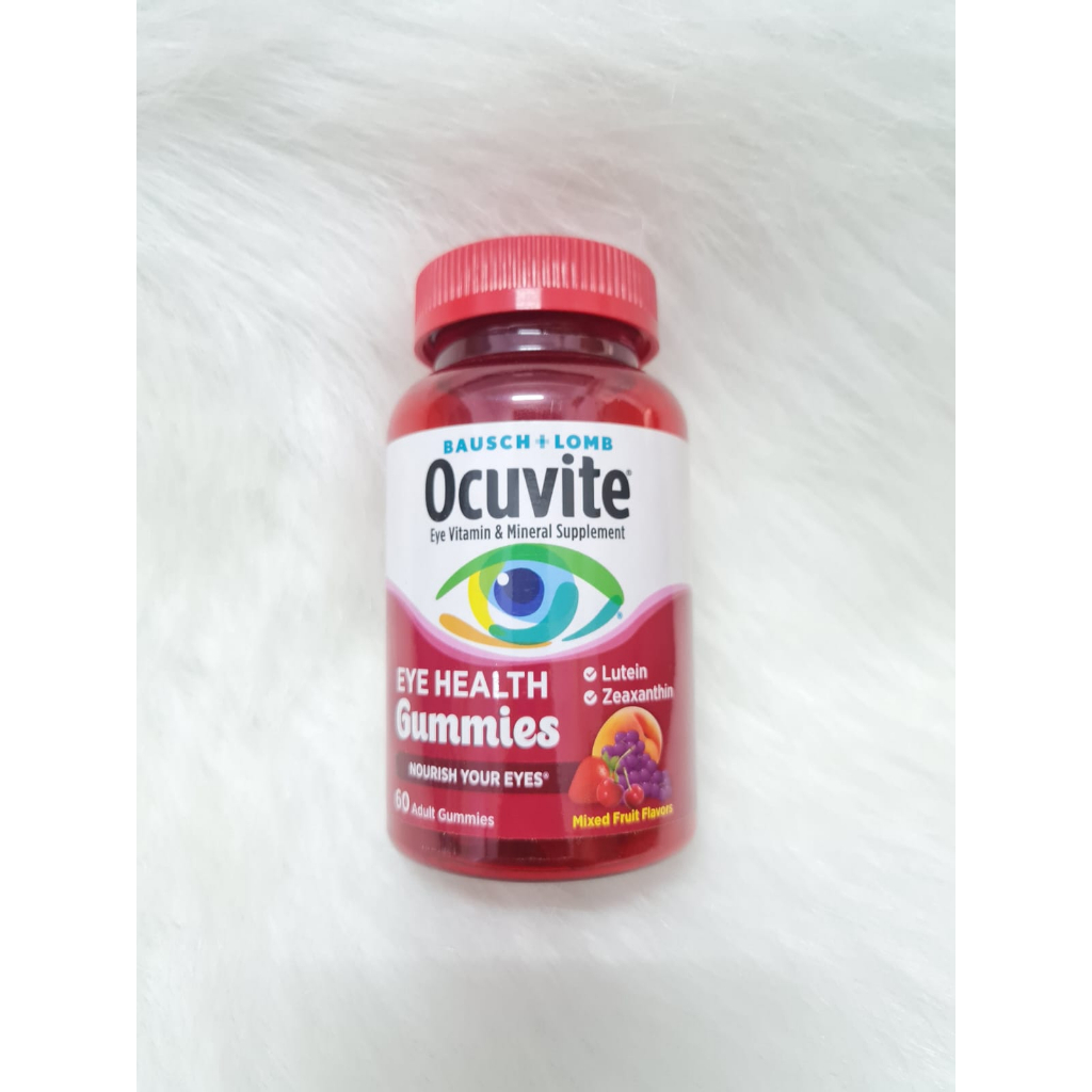 Bausch Lomb Ocuvite Adult 50+ With Vitamin D 90 / 150 Mini Softgels with vitamin D Antioxidant and Lutein