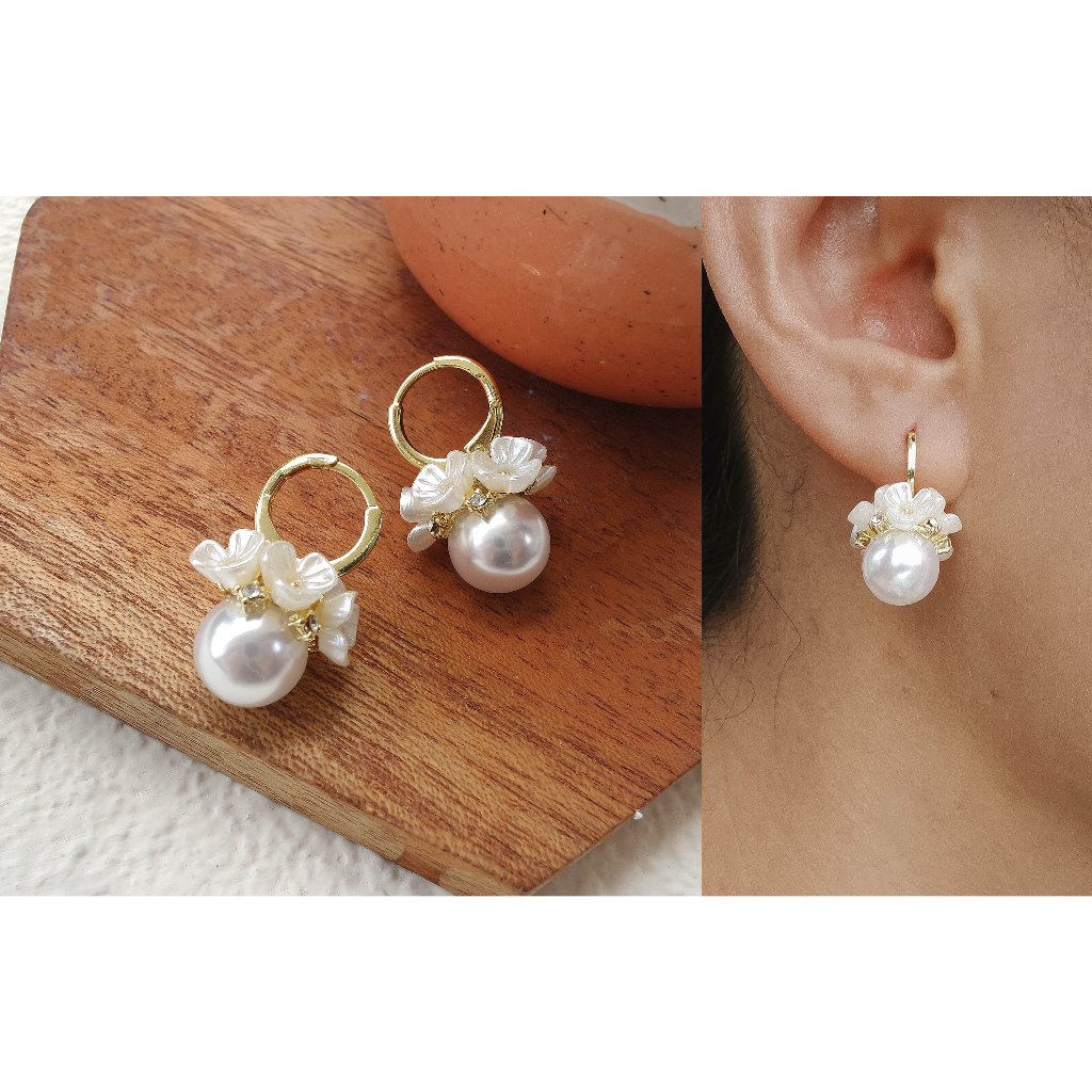 ANTING BUNGA MUTIARA - 2486