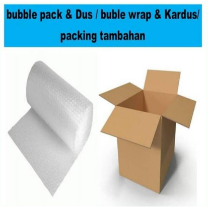 

Buble wrab / kardus tambahan pking