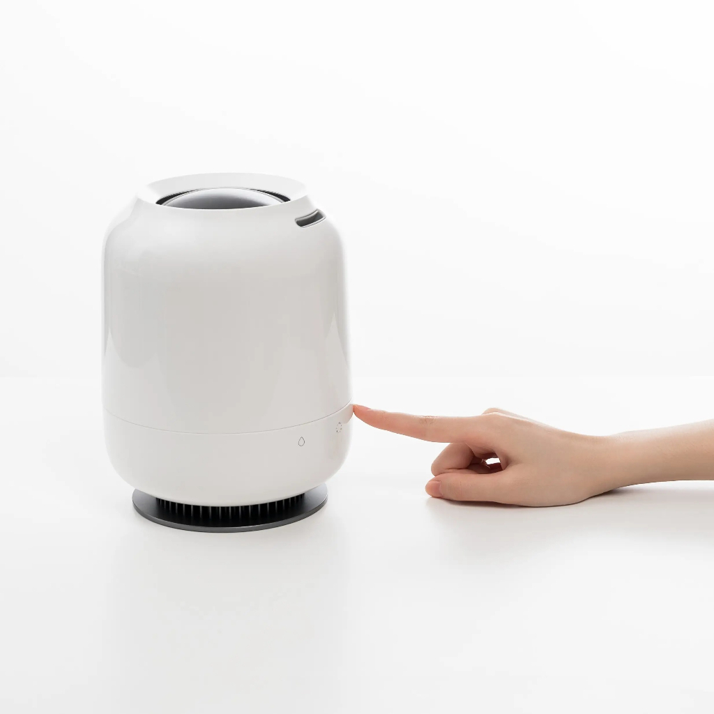 Pelembap Udara Air Humidifier Aromatherapy Essential Oil 1L - 356 - White