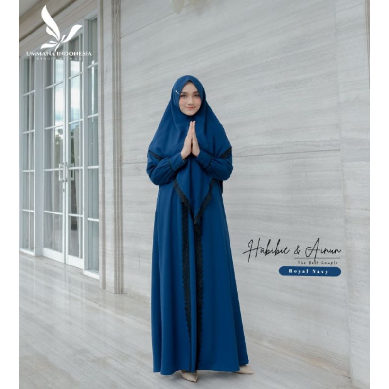 ABAYA AINUN DRESS ONLY BY UMMANA INDONESIA