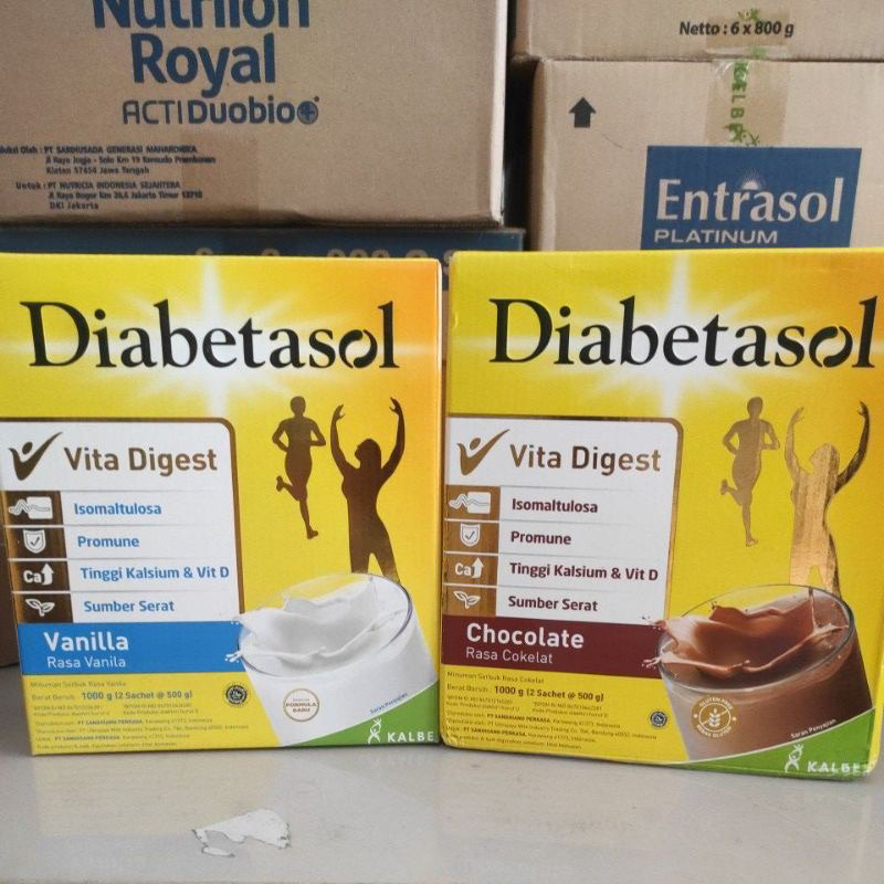 

Diabetasol 950gr Rasa Vanila/Coklat/Capucino