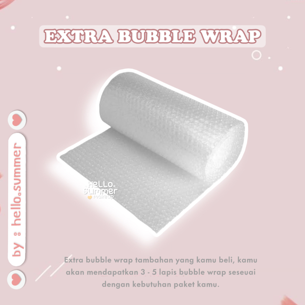 Extra Bubble Wrap &amp; Box Packing Tambahan