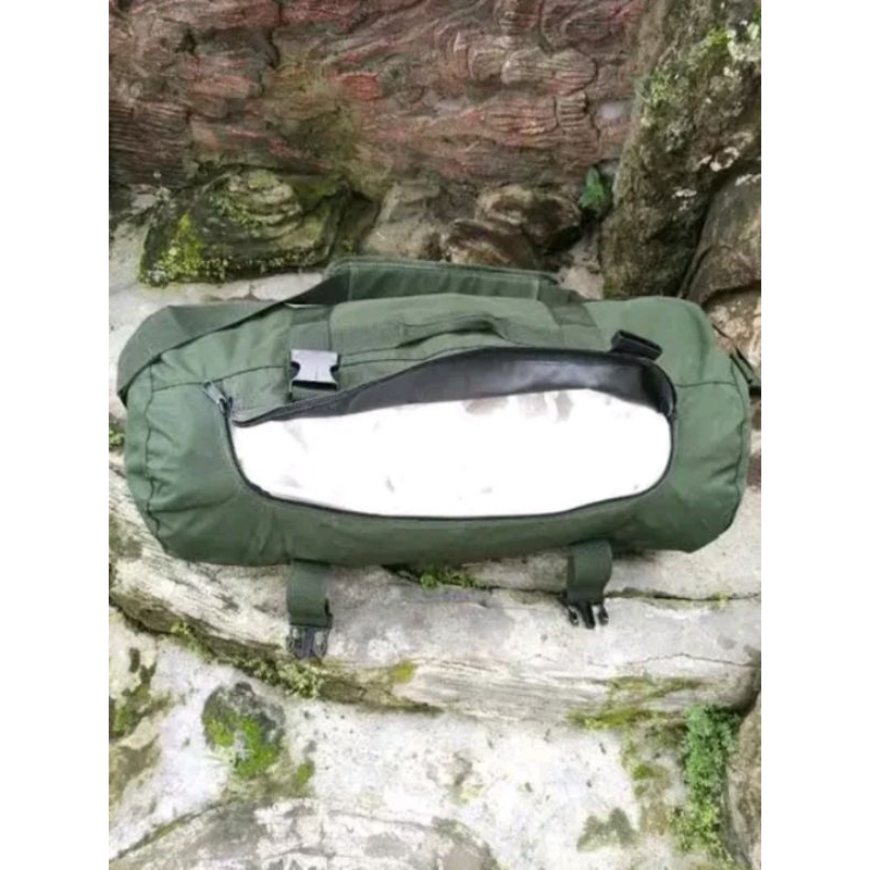 Tas Fulsak Hijau Besar Military Army Tas Barang Duffle Bag