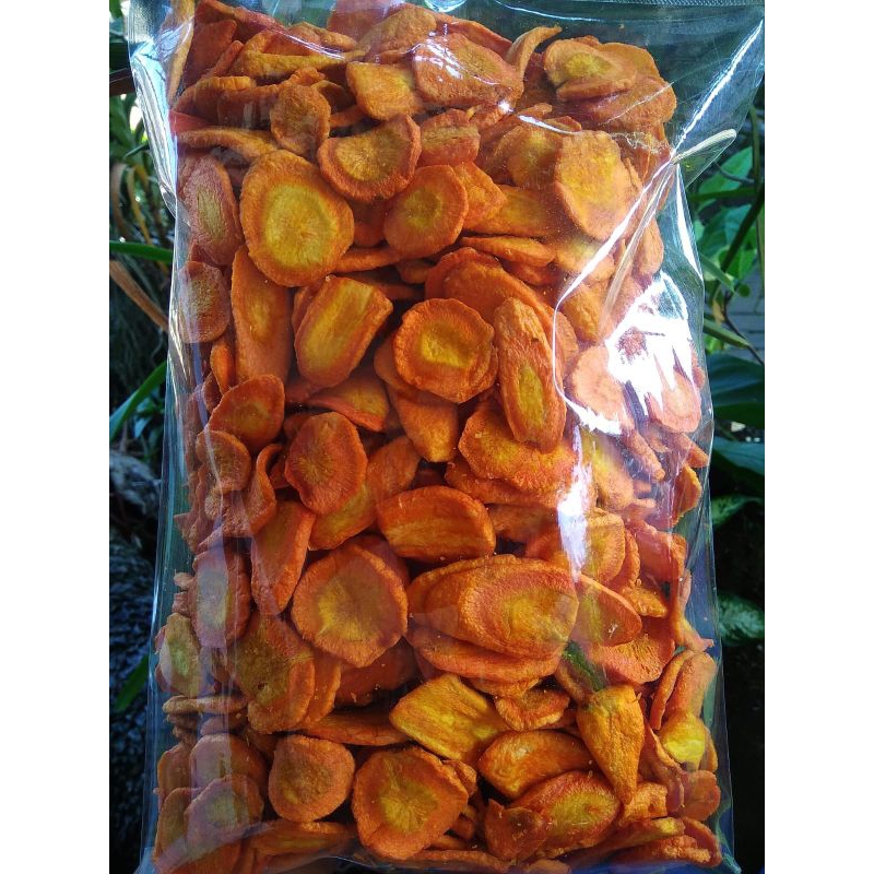

Keripik Wortel/Makanan sehat/camilan krispy 250gram
