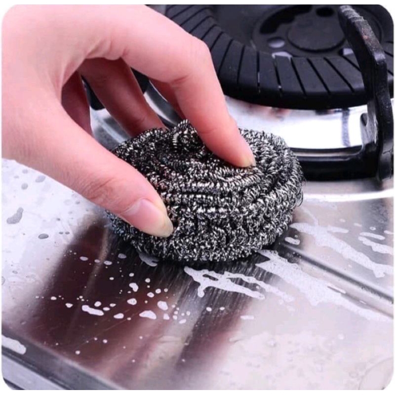 Cuci panci/kawat cuci peralatan dapur/spon kawat