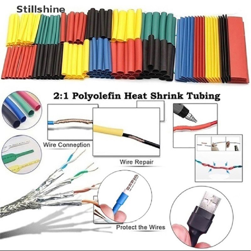 Heat Shrink Isolasi Bakar Selang Bakar 164 pcs