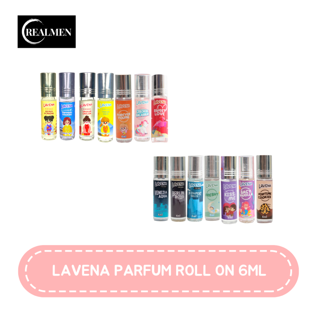 *RM* READY! PARFUM BEYBYS ROLL ON 6ML | LAVENA PARFUM ROLL ON 6ML PRIA &amp; WANITA PARFUM