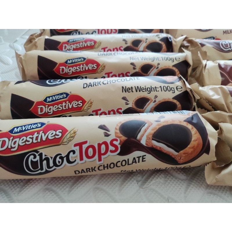 Digestives Choco Top Dark Chocolate