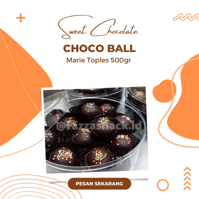 

Choco Ball, Bola Bola Coklat Marie Toples 500gr