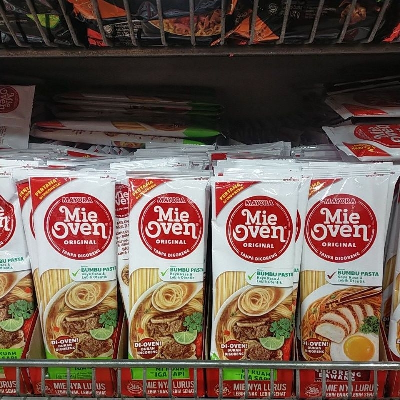 

MIE OVEN GORENG BAWANG 71g & KUAH IGA SAPI 75g