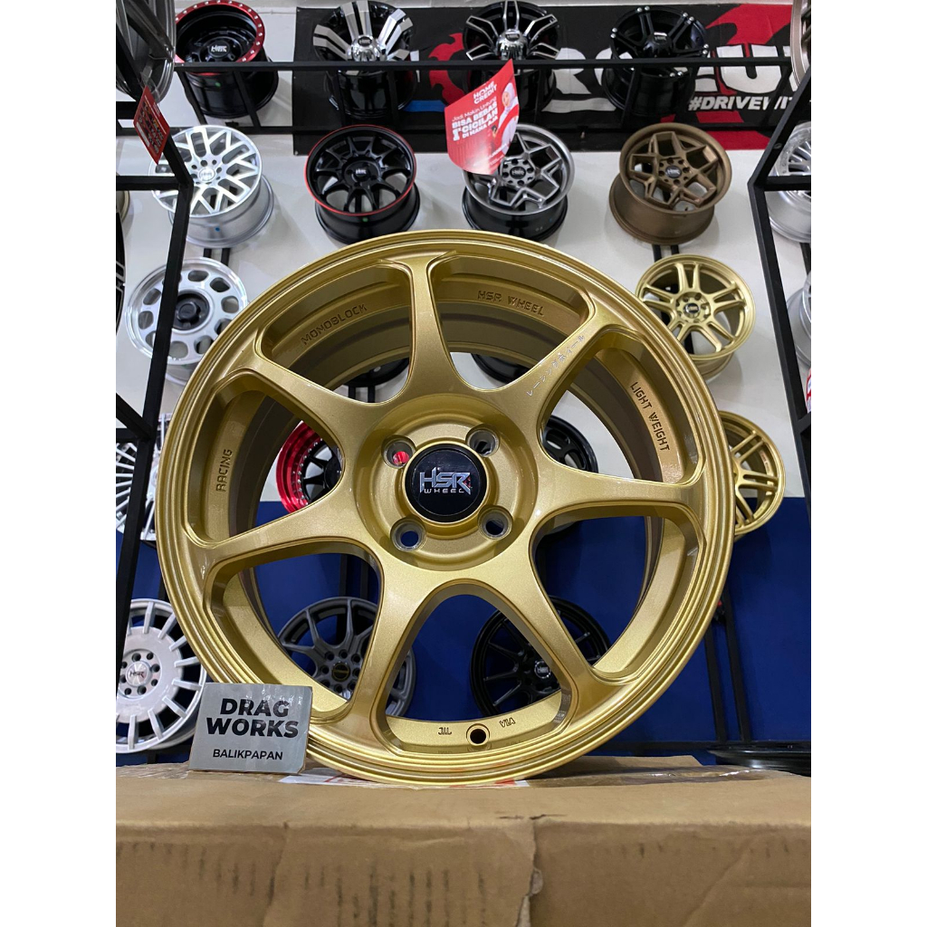 JUAL VELG MOBIL HSR RING 16 BUAT MOBIL AYLA AGYA BRIO JAZZ YARIS IGNIS