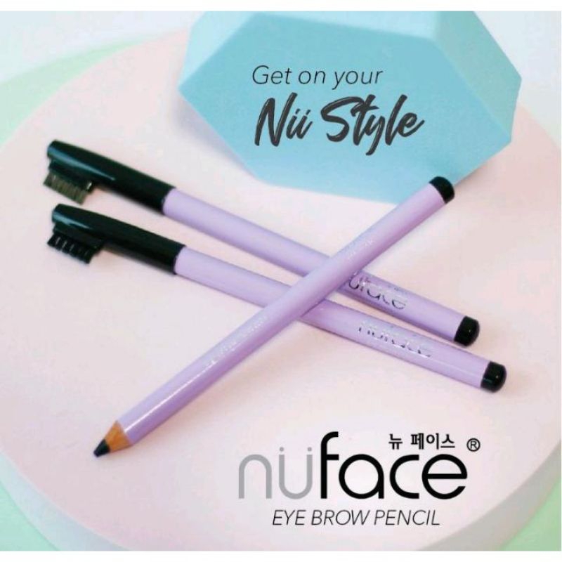 Nu Face Eye Brow Pencil - Black | Brown
