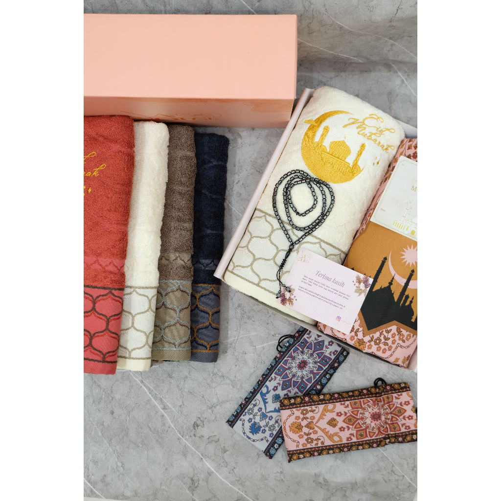 Hampers Lebaran - Premium Hampers Lebaran - Gift Set - Gift Set Handuk - Handuk - La dolce