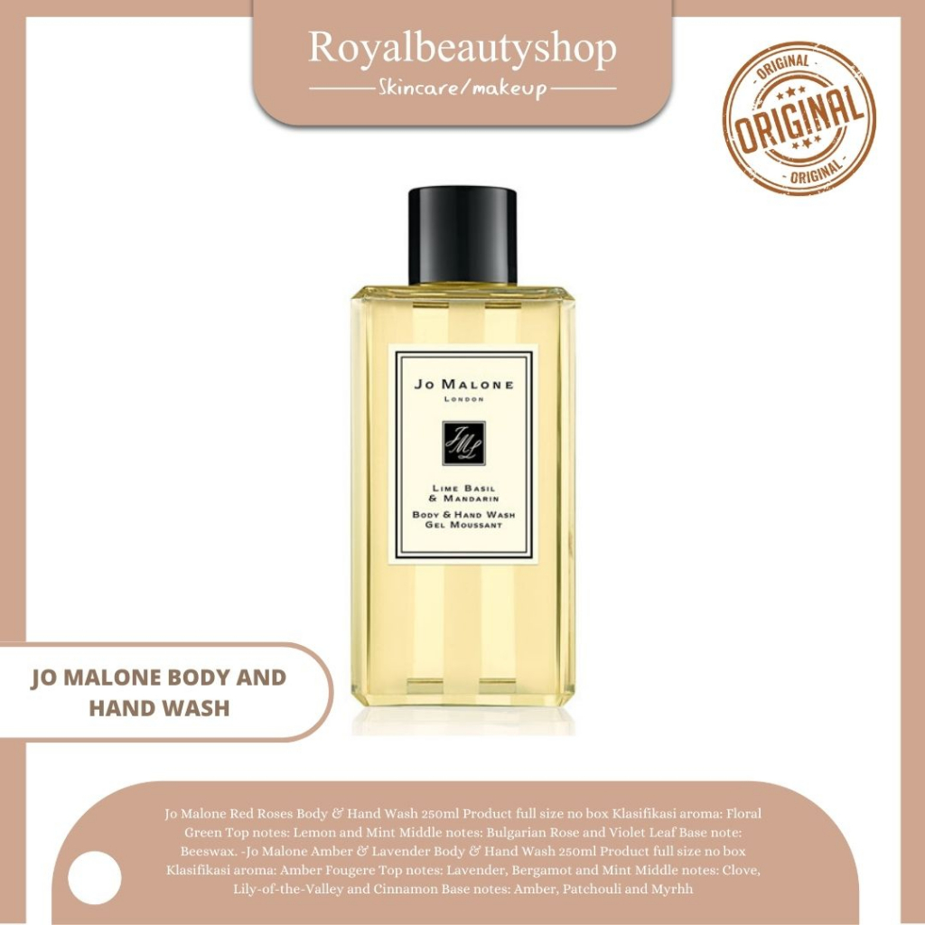 Jo Malone Body And Hand Wash Lime Basil 15 ml