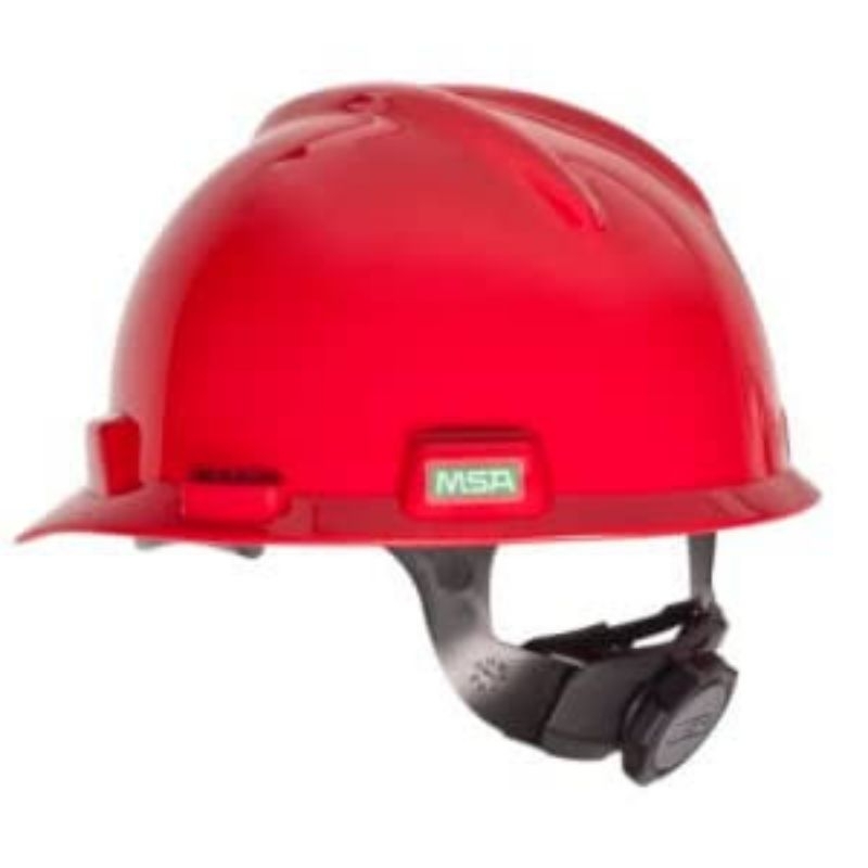 Helm Safety Proyek MSA Fullbrim Fastrack Original 100%