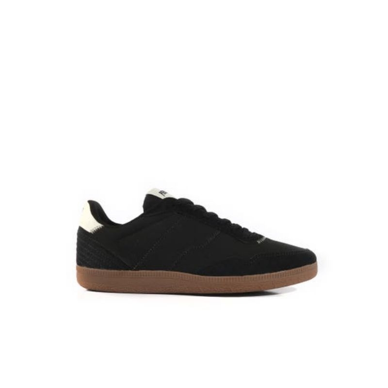 Sepatu Sneakers Piero Lorentz ORIGINAL - Black/Gum
