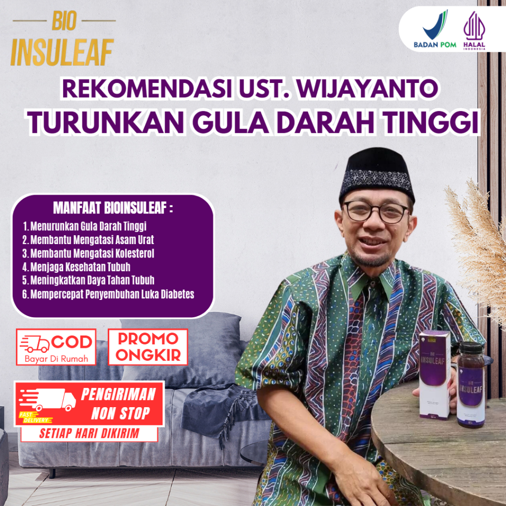 

Bioinsuleaf Ekstrak Bahan Alami Pilihan Yng Dapat Mengurangi Kadar Gula Darah Tinggi Dalam Tubuh - Aman Dikonsumsi Karena Terbuat Dari Bahan Herbal Alami Pilihan