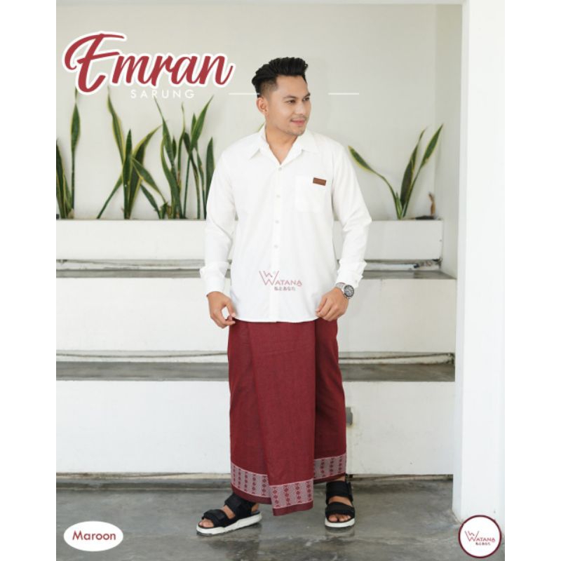 SARUNG EMRAN & AZRAF DEWASA, REMAJA & KIDS BY WATANA