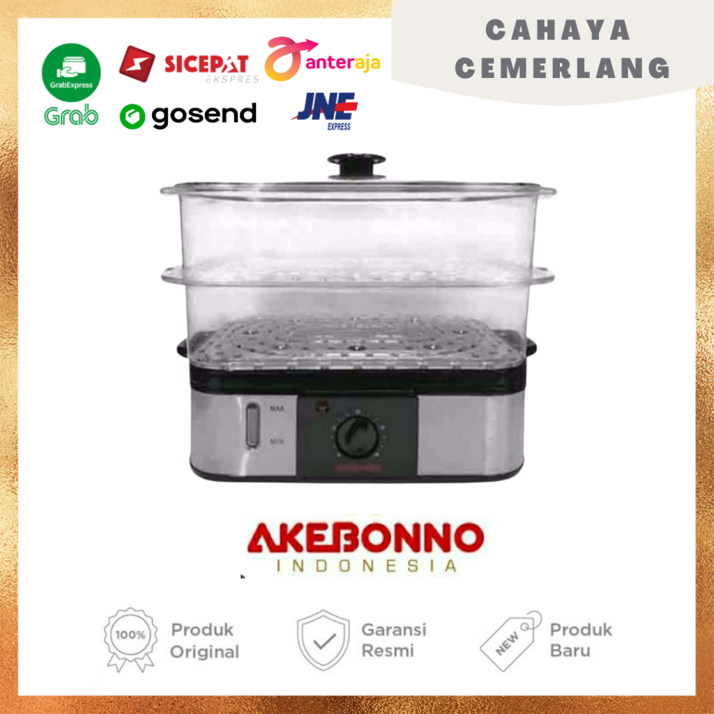 FOOD STEAMER | ALAT KUKUS MAKANAN | AKEBONO MSP 10107