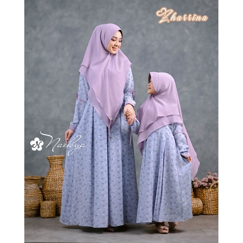 Zharrina set syar'i ori Nazkya