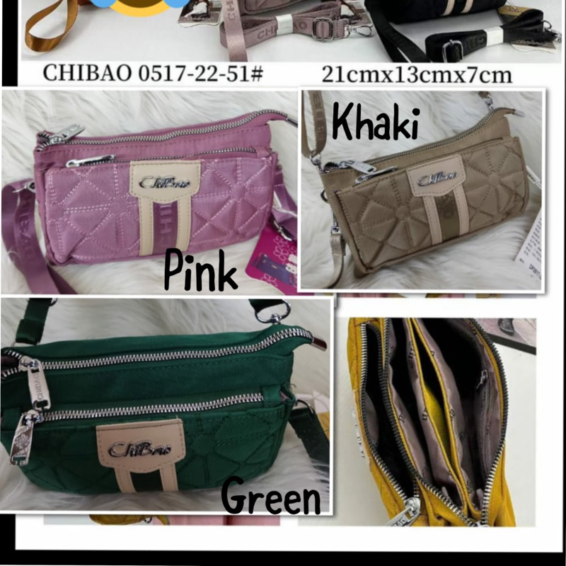 CB0517-22-51 TAS WANITA IMPORT CHIBAO 4 RUANG