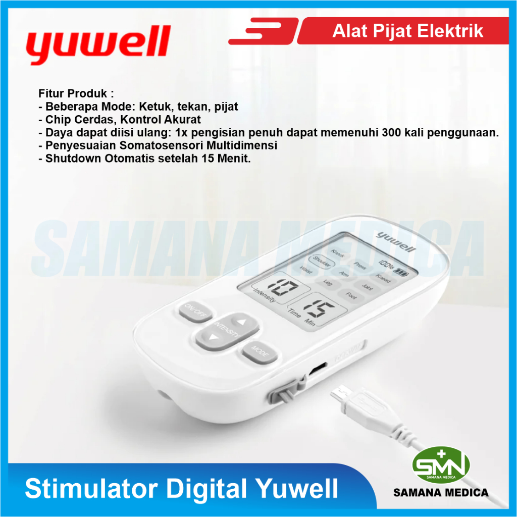 Stimulator Digital Yuwell SDP 330 - Alat Pijat Elektrik Yuwell Stimulator Saraf Otot