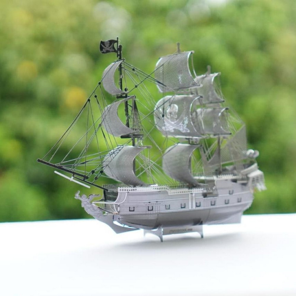 Puzzle 3D Metal Titanic - Miniatur Kapal Laut - Dekorasi Rumah