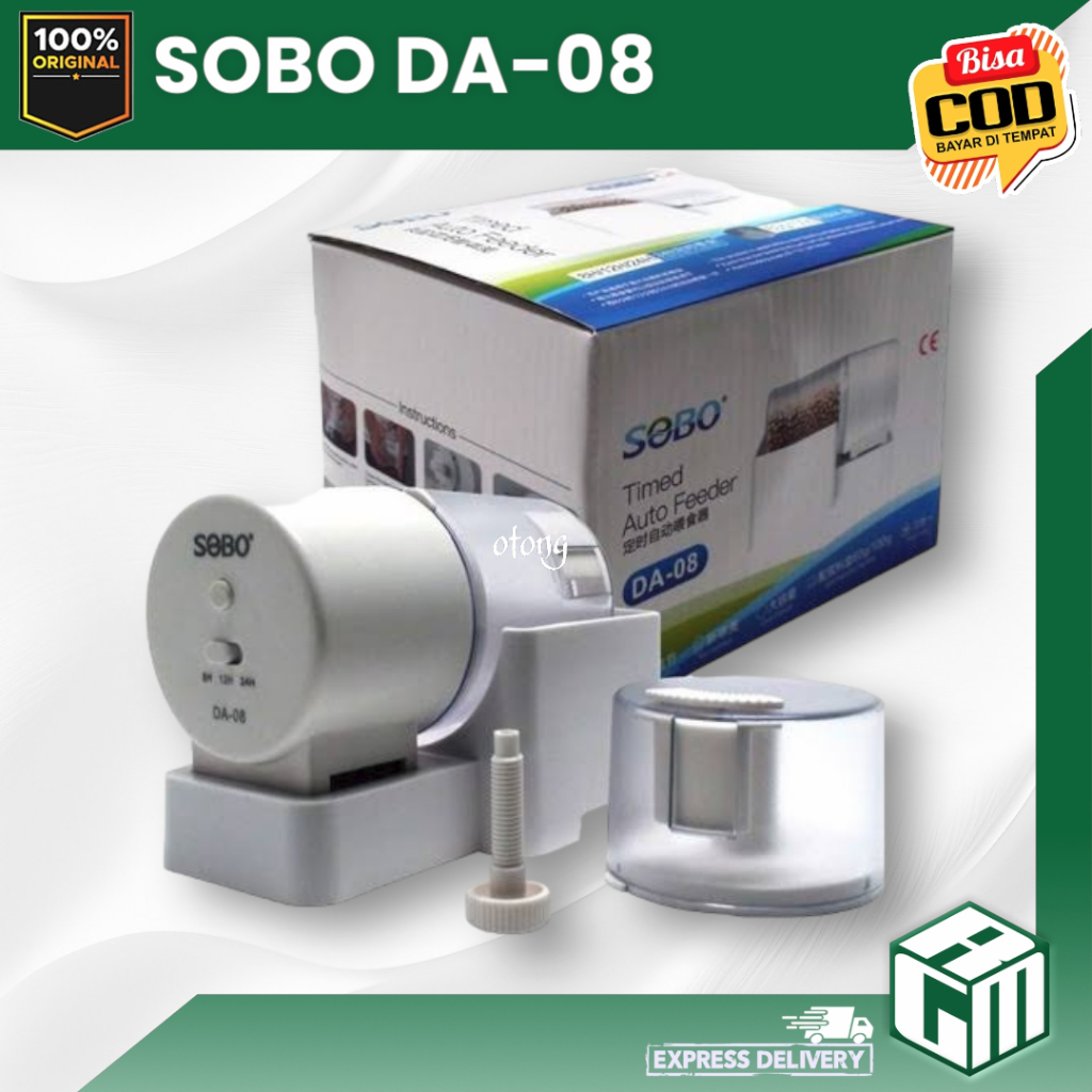 SOBO DA08 DA 08 auto feeder otomatis tempat pemberi makan ikan