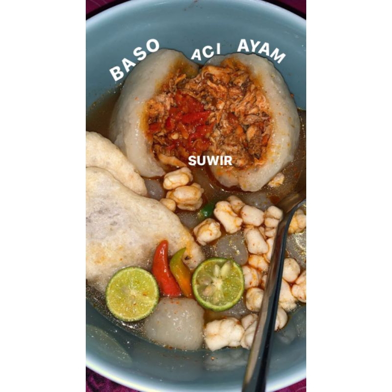 

BASO ACI AYAM SUWIR