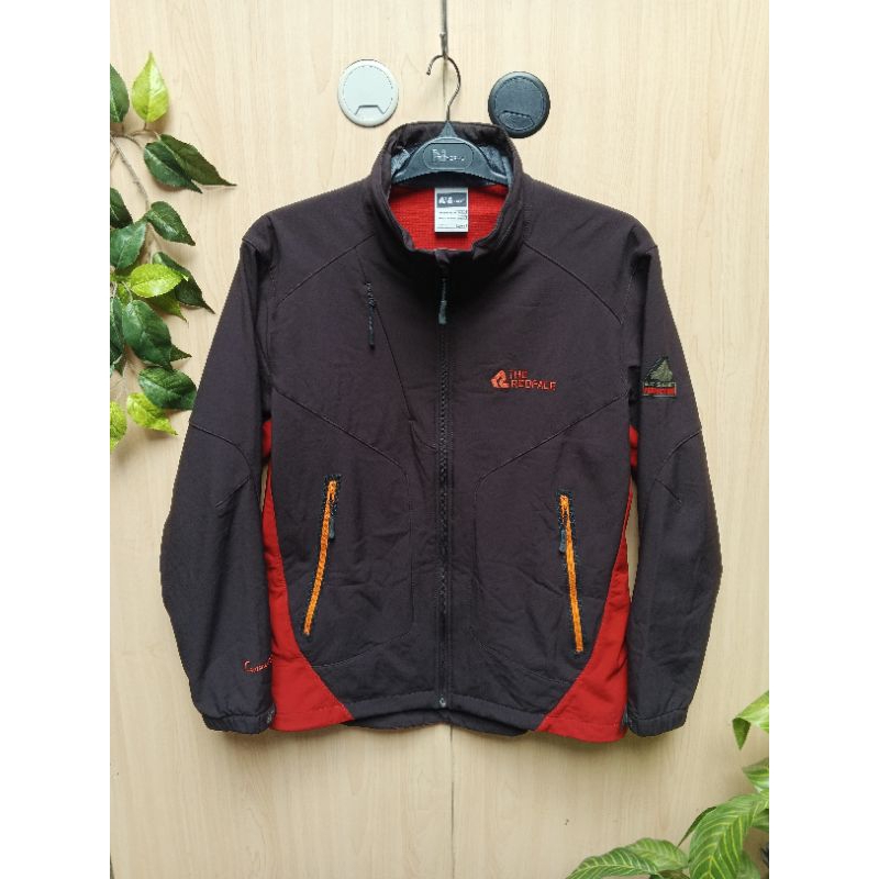 Jaket Outdoor THE RED FACE Soft Shell Tebal Original