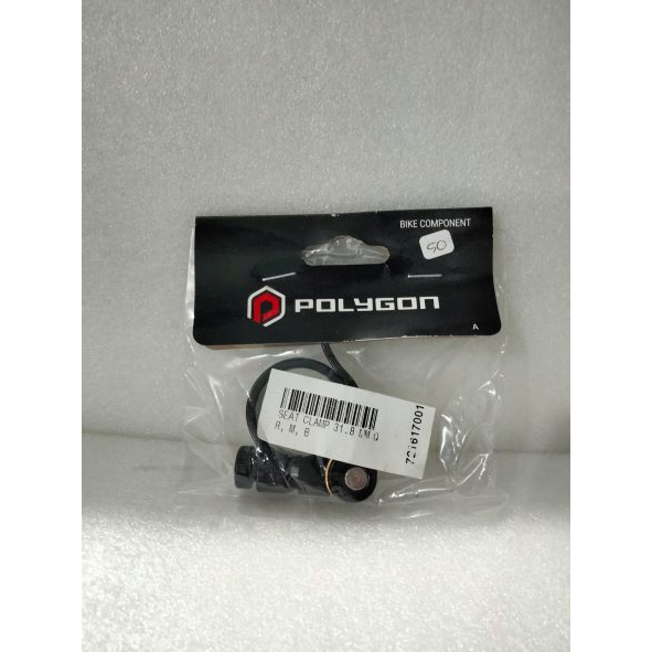 Seatclamp Polygon Ukuran 31.8 Untuk Diameter Seatpost 27.2