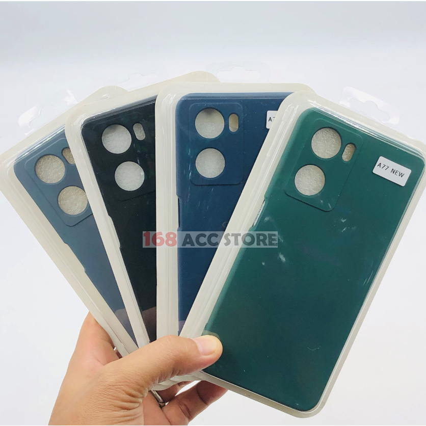 CASE SILIKON OPPO A77 / SOFT CASE OPPO A77 / OPPO RENO 5 5G CASE LOGO