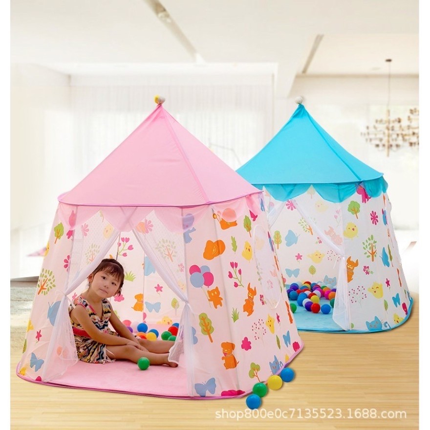 SHENAR,(COD) Tenda Anak Bermain Model Castle Kids Camping indoor Outdoor Anak