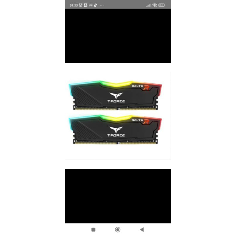 Ram Team Delta 32GB (2x16GB) DDR4 3600 RGB