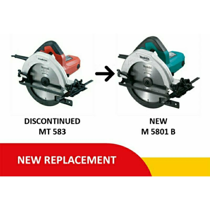 Mesin Circular Saw  M 5801 B MAKITA / Mesin Sirkel M5801B Makita / Circular Saw Sirkel M 5801 Makita