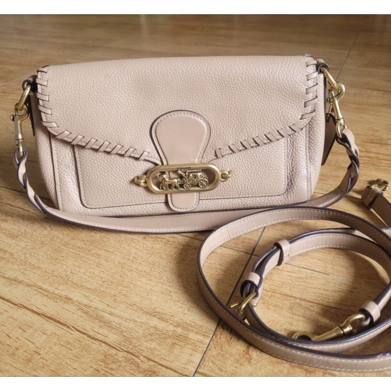 PRELOVED COC GEORGIE SADDLE BAG NUDE