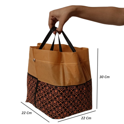 Tas Berkat Tas Hajatan Serut Motif Batik Tebal Tas Kotak Nasi Ukuran 20cm 22cm