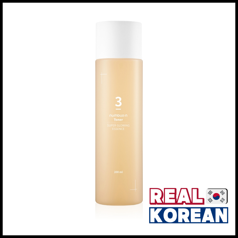 Numbuzin No.3 Super Glowing Essence Toner 200ml