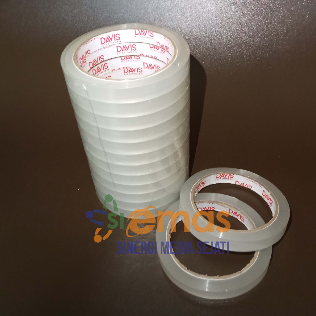 

Solasi 1/2 Inch | Solasi Transparan | Isolasi Transparan | Lakban Bening
