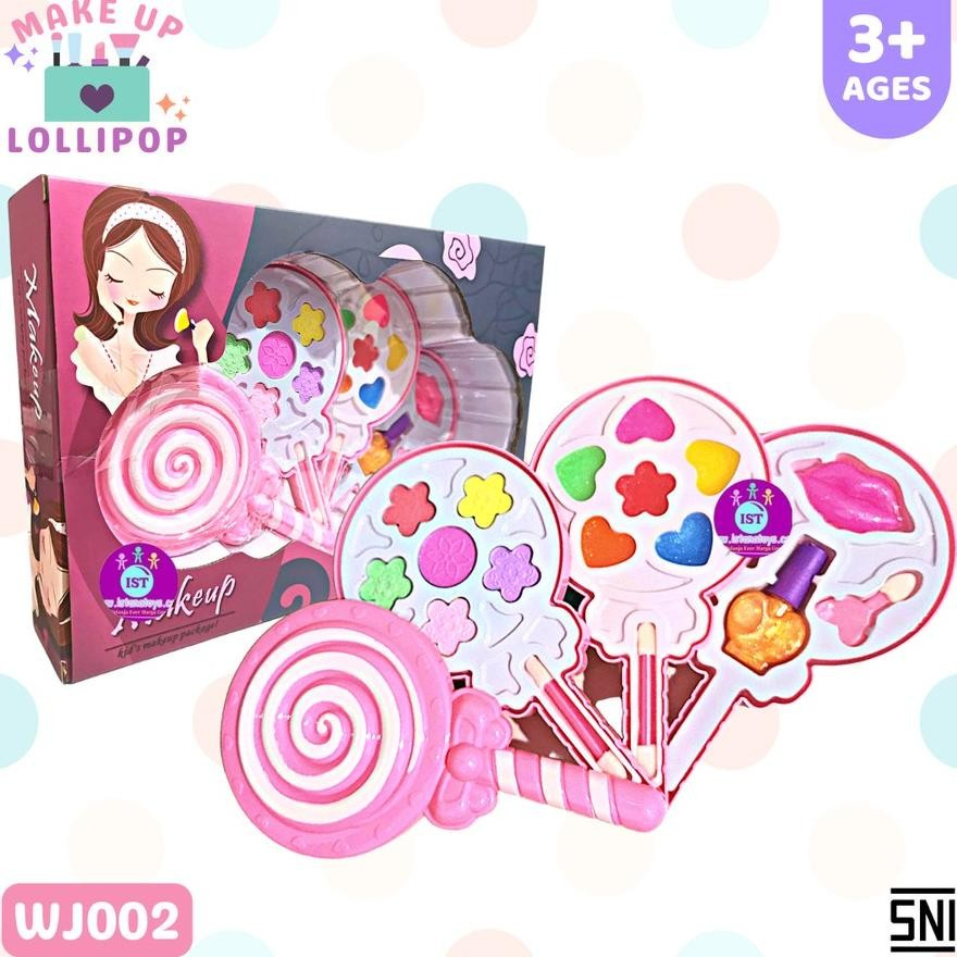 Mainan Make Up Beauty Model Lolipop WJ002 Mainan Anak Perempuan