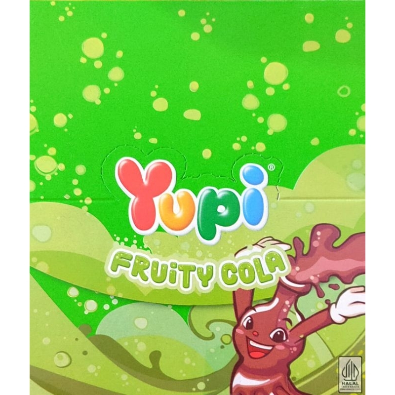 

YUPI FRUIT COLA 144Gr (24 x 6gr)