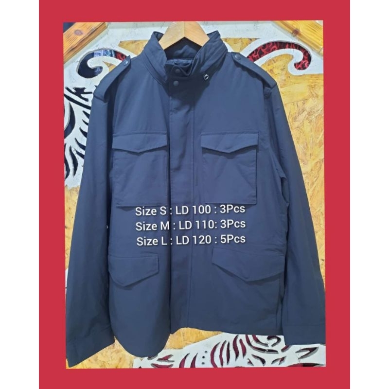 Jaket banana republic kantong depan